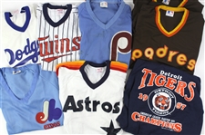 1990s Major League Baseball Style Jersey & T Shirt (Lot of 7)