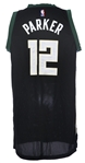 2017 (January 6th) Jabari Parker Milwaukee Bucks Black Game Worn Jersey (MEARS A10/Fanatics)