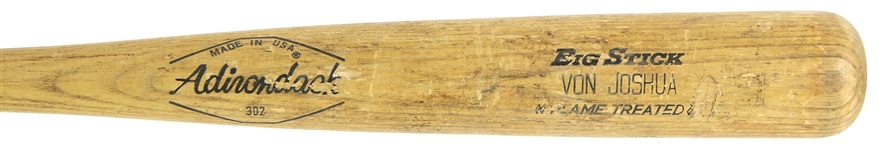 1971-79 Von Joshua Los Angeles Dodgers Adirondack Professional Model Game Used Bat (MEARS LOA)