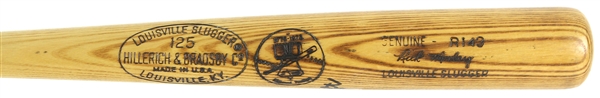 1976 Rick Monday Chicago Cubs H&B Louisville Slugger Professional Model Game Bat (MEARS LOA/JSA)