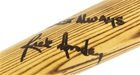 1976 Rick Monday Chicago Cubs H&B Louisville Slugger Professional Model Game Bat (MEARS LOA/JSA)