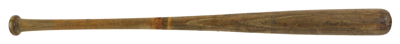 1955 & 1957 Hank Aaron Milwaukee Braves H&B Louisville Slugger Professional Model Game Used Bat (MEARS A6.5)