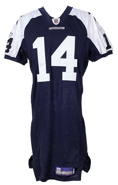 2007 Brad Johnson Dallas Cowboys Game Worn Jersey (MEARS A10/Prova Group)