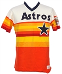1986 Nolan Ryan Houston Astros Autographed Home Game Worn Jersey (MEARS A10)