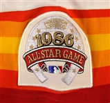 1986 Nolan Ryan Houston Astros Autographed Home Game Worn Jersey (MEARS A10)