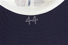 2009-2010 Adam Dunn Washington Nationals July 4th Game Worn Cap (MEARS LOA)