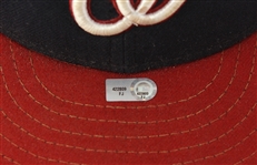 Washington Nationals Lot of (3) game worn caps