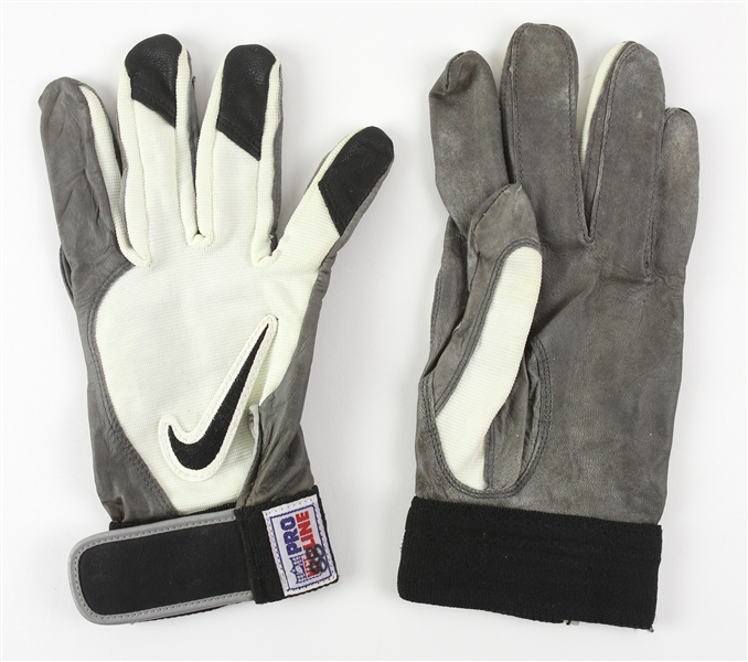 Michael Irvin Dallas Cowboys Game Used Nike Gloves #88 Celebz direct LOA