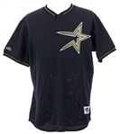 1999 Lance Berkman Houston Astros Batting Practice Jersey (MEARS LOA)