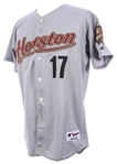 2000-2001 Lance Berkman Houston Astros Road Jersey (MEARS LOA)