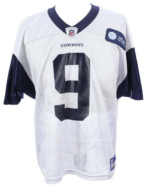 2000s circa Tony Romo Dallas Cowboys Practice Jersey (MEARS LOA)