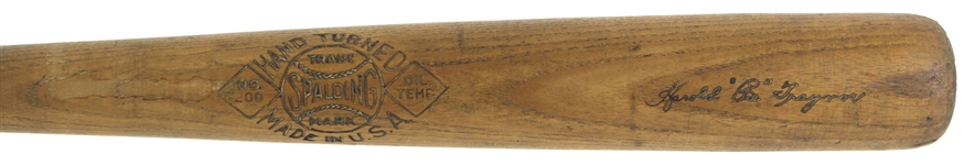 1926-1934 Pie Traynor Pittsburgh Pirates Hand Turned Spalding Professional Model Game Used Bat (MEARS A6.5)
