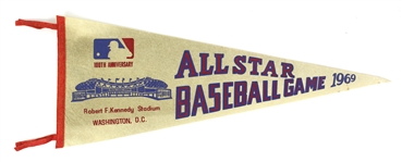 1969 100th All Star Game 29" Pennant