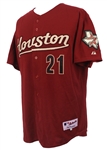 2006 Andy Pettitte Houston Astros Alternate Game Worn Jersey (MEARS A10 / Astros LOA)