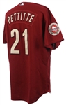 2006 Andy Pettitte Houston Astros Alternate Game Worn Jersey (MEARS A10 / Astros LOA)