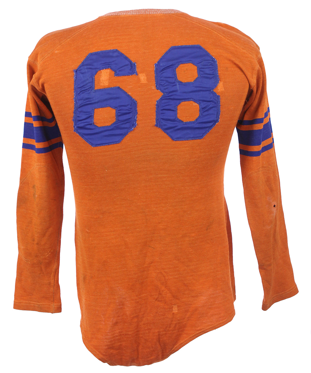 Lot Detail - 1950/60s Vintage Football Jersey Collection (Lot of 2)
