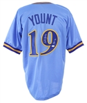 2000's Robin Yount Milwaukee Brewers Signed Jersey (*JSA*)