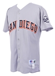 1999 Rob Picciolo San Diego Padres Autographed Game Worn Jersey (MEARS LOA/JSA)
