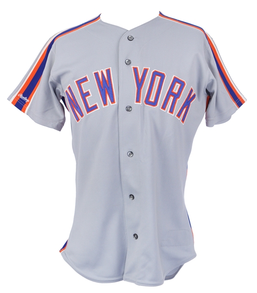 1991 Rick Cerone New York Mets Game Worn Jersey (MEARS LOA)