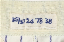 1978 Skip Lockwood New York Mets Game Used Uniform (MEARS LOA)