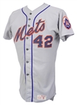 1977 Ron Hodges New York Mets Game Used Jersey (MEARS LOA)