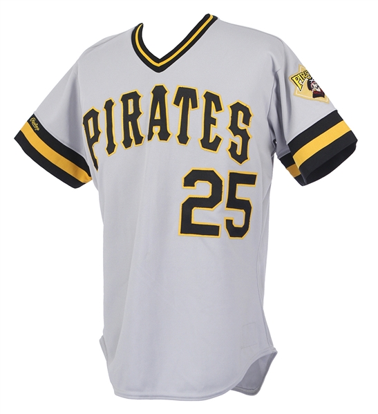1989 Bobby Bonilla Pittsburgh Pirates Game Worn Jersey (MEARS LOA)