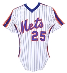 1987 Al Pedrique New York Mets Game Worn Jersey (Mears LOA)