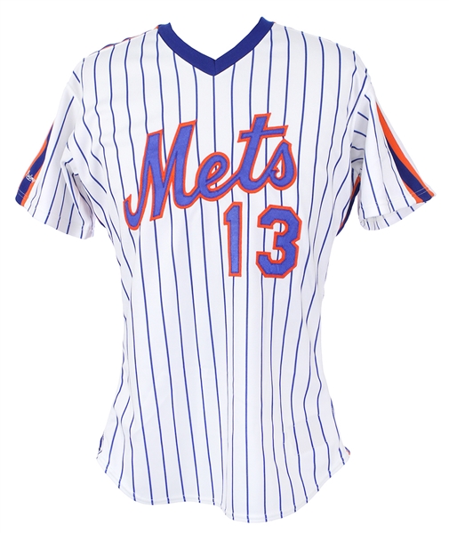 1989 Jeff Musselman New York Mets Game Worn Jersey (MEARS LOA)