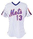 1989 Jeff Musselman New York Mets Game Worn Jersey (MEARS LOA)