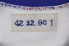 1980 Tom Hausman New York Mets Game Worn Jersey (MEARS LOA)