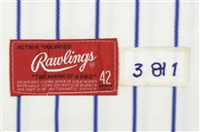 1981 Mike Cubbage New York Mets Game Worn Jersey (MEARS LOA)