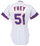 1982 Jim Frey New York Mets Game Worn Jersey (MEARS LOA)