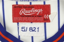 1982 Jim Frey New York Mets Game Worn Jersey (MEARS LOA)