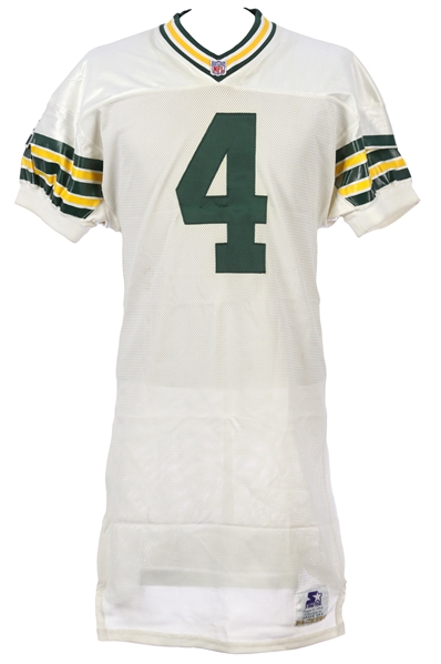 1992 Brett Favre Green Bay Packers Signed Road Jersey (MEARS LOA & PSA/DNA)