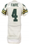 1992 Brett Favre Green Bay Packers Signed Road Jersey (MEARS LOA & PSA/DNA)