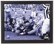 2000s Bart Starr Green Bay Packers Signed 18" x 22" Framed Photo (TRISTAR Authentication)