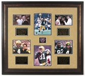 1992-2007 Brett Favre/Desmond Howard Green Bay Packers Recently Signed 33" x 37" Framed Photos (Brett Favre Hologram)