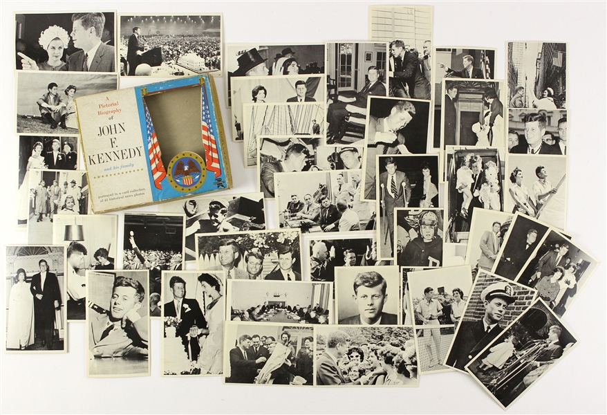1960s John F. Kennedy Pictorial Biography Photos (Lot of 35+)