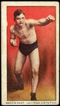 1905-1906 Marvin Hart Philadelphia 27 Scrappers 1 1/2" x 2 1/2" Card 