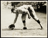 1937 Tom Henrich New York Yankees PCL Star 8" x 10" B&W Photo 