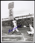 1952-1966 Eddie Mathews Milwaukee Braves Signed 8" x 10" B&W Photo (JSA)