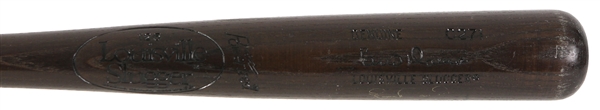 1986-89 Eric Davis Cincinnati Reds Signed Louisville Slugger Professional Model Bat (MEARS LOA)