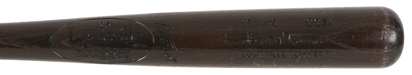 1986-89 Eric Davis Cincinnati Reds Signed Louisville Slugger Professional Model Bat (MEARS LOA)
