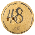1973-75 Ralph Garr Atlanta Braves H&B Louisville Slugger Professional Model Bat (MEARS LOA)