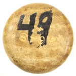 1986 Donnie Hill/Rob Nelson Oakland Athletics Rawlings Adirondack Professional Model Game Used Bat (MEARS LOA)