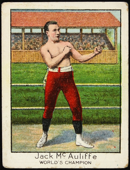 1886-1893 Frank McAuliffe Mecca Cigarettes Trading Card 
