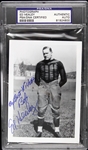 1920-1922 Ed Healey Rock Island Independents Signed 3 1/2" x 5" B&W Photo (PSA/DNA Slabbed)