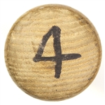 1976 Danny Thompson Texas Rangers H&B Louisville Slugger Professional Model Game Used Bat (MEARS A8.5)