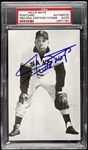 1951-1972 Willie Mays San Francisco Giants Signed 3 1/2" x 5 1/2" Postcard (PSA/DNA Slabbed)