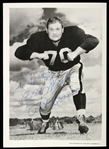1950 Art Donovan Baltimore Colts Signed 5" x 7" B&W Photo (JSA)
